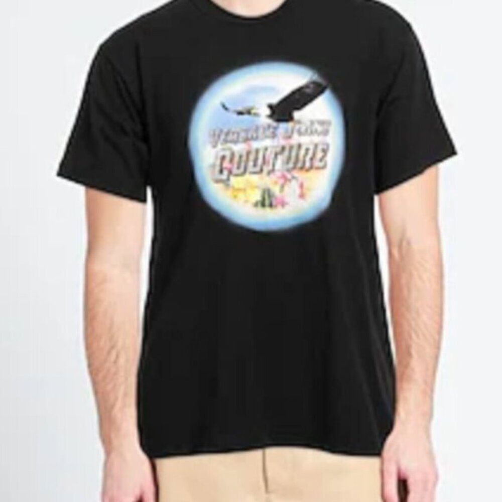Versace Jeans Couture Black Graphic Tee - Picture 6 of 9